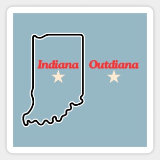 Indiana Outdiana Magnet